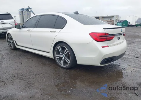 2017 BMW 740I z USA, uszkodzony, nr VIN WBA7E2C57HG740101